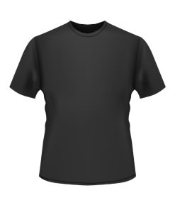 ZIPZ Czarny t-shirt